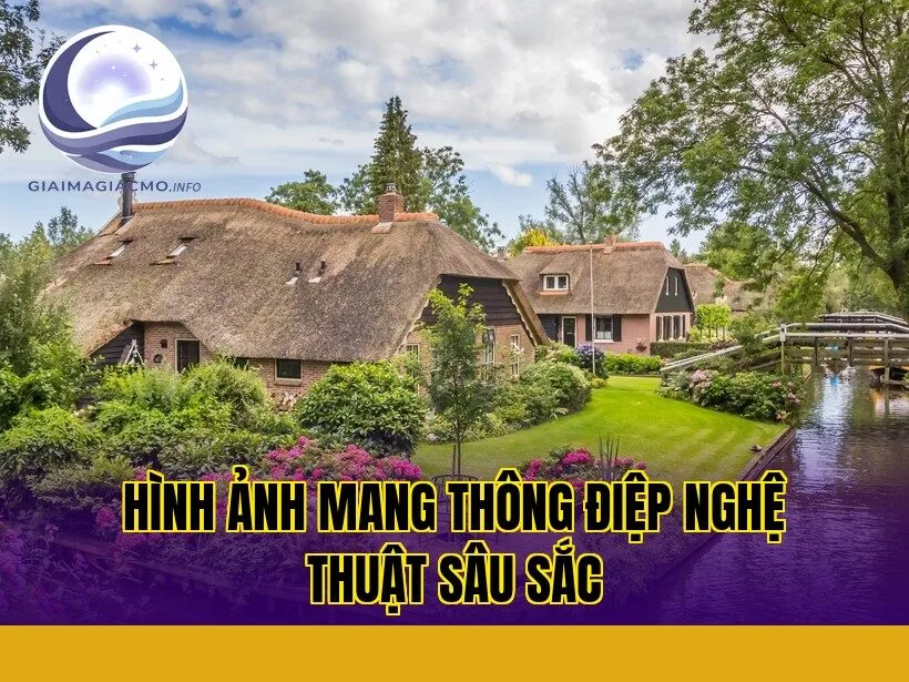 hình ảnh mang thông điệp nghệ thuật sâu sắc