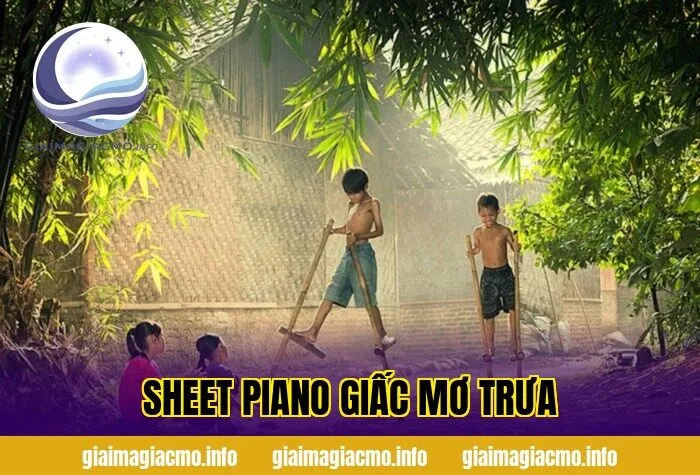 Sheet Piano Giấc Mơ Trưa