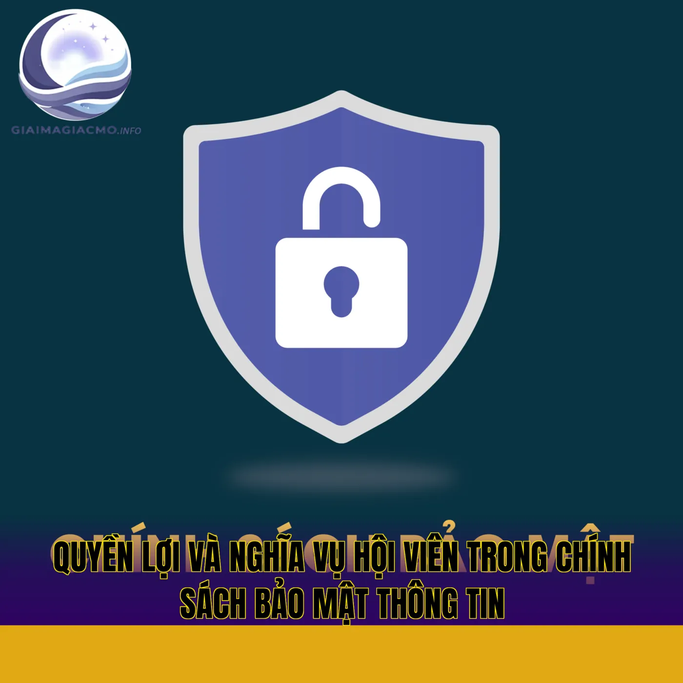 quyền lợi và nghĩa vụ hội viên trong chính sách bảo mật thông tin