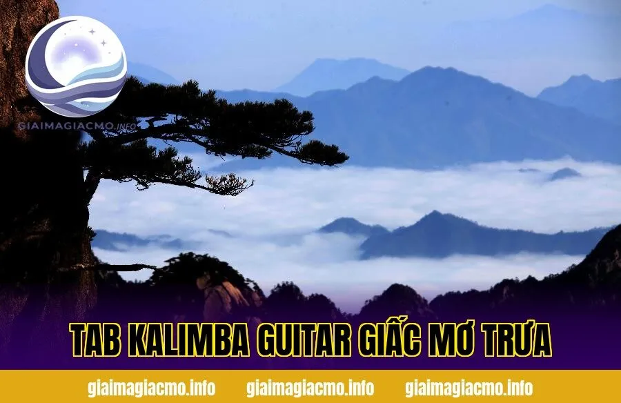 tab kalimba guitar giấc mơ trưa