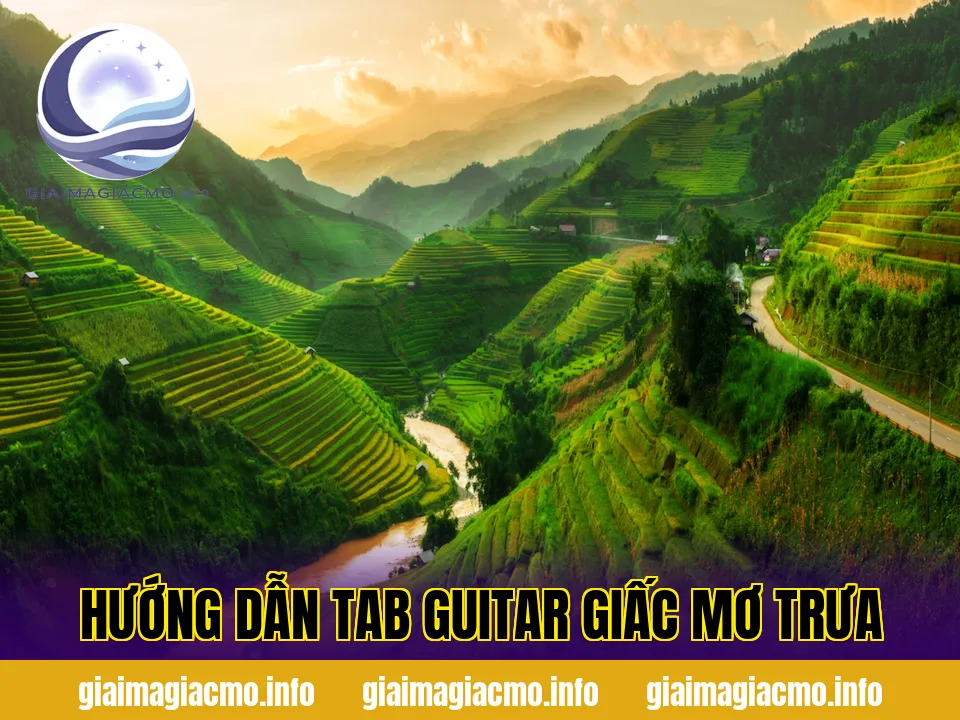 hướng dẫn tab guitar giấc mơ trưa