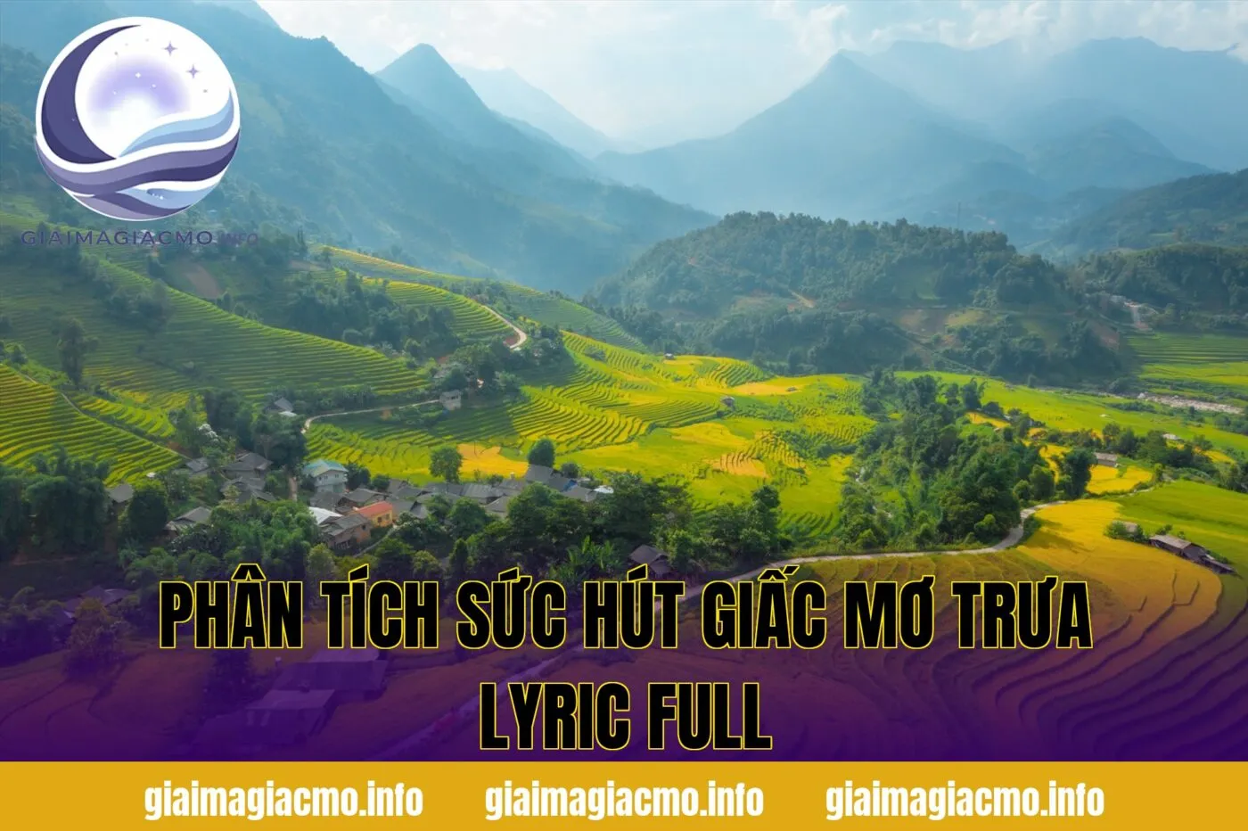 phân tích sức hút giấc mơ trưa lyric full