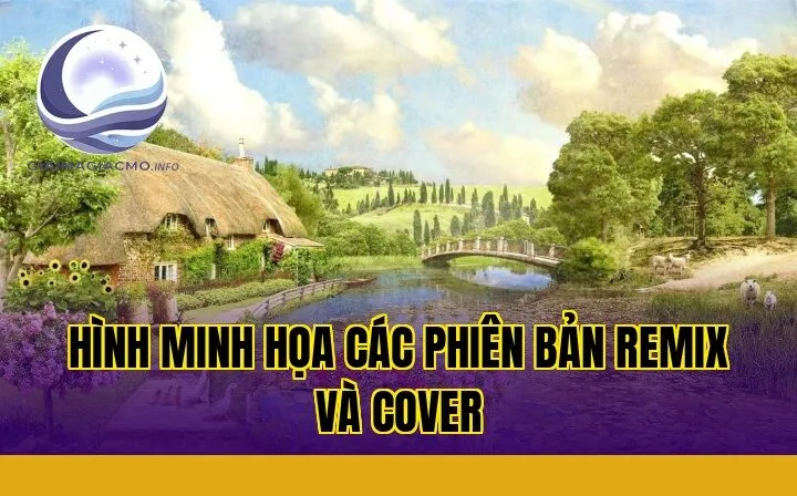 hình minh họa các phiên bản remix và cover