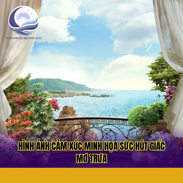 hình ảnh cảm xúc minh họa sức hút giấc mơ trưa