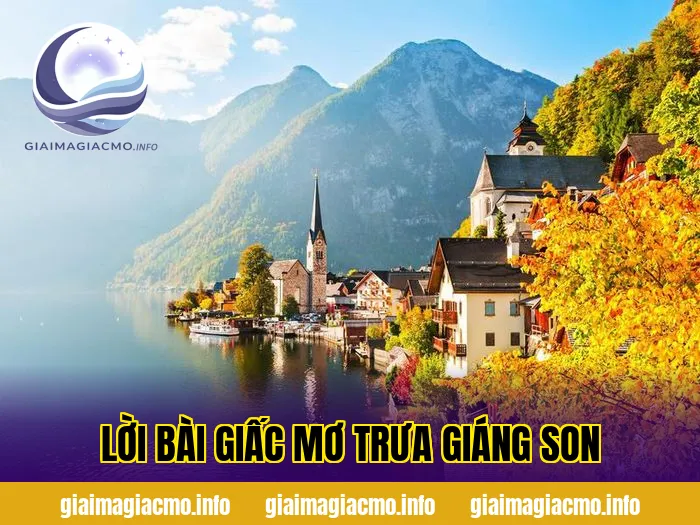 lời bài giấc mơ trưa giáng son
