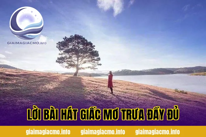 lời bài hát giấc mơ trưa đầy đủ