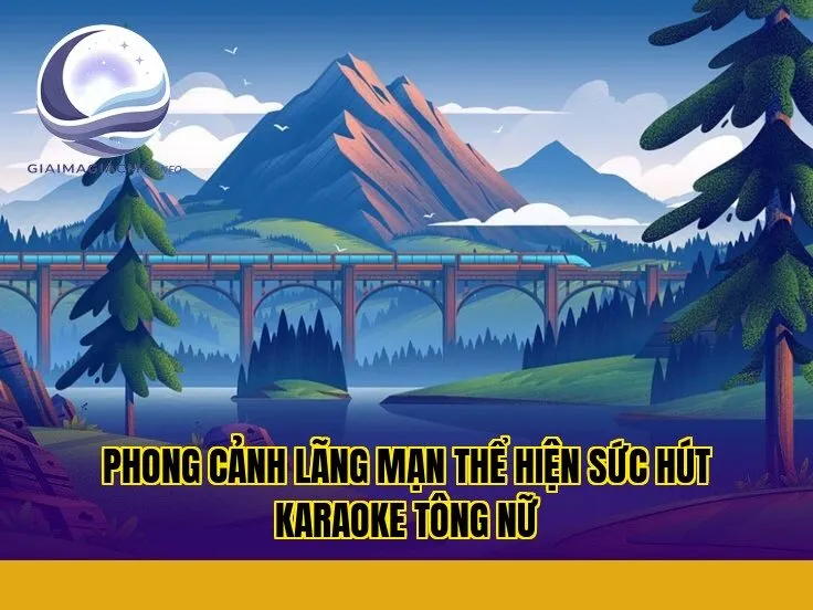 phong cảnh lãng mạn thể hiện sức hút karaoke tông nữ