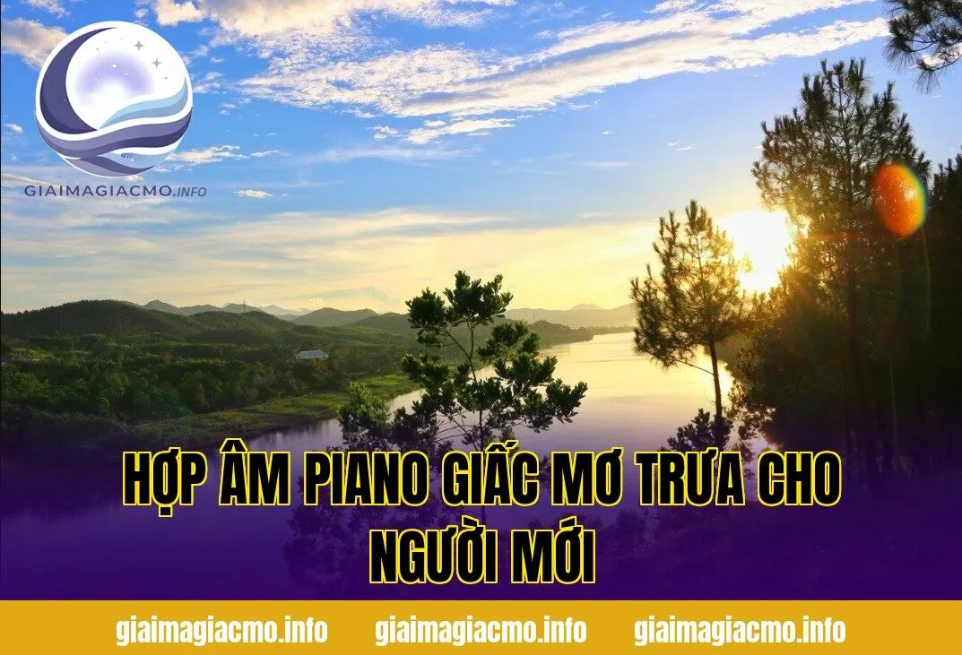 hợp âm piano giấc mơ trưa cho người mới