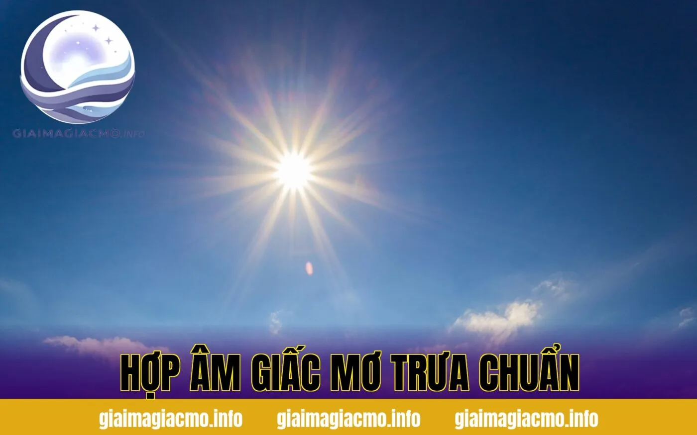 Hợp Âm Giấc Mơ Trưa Chuẩn