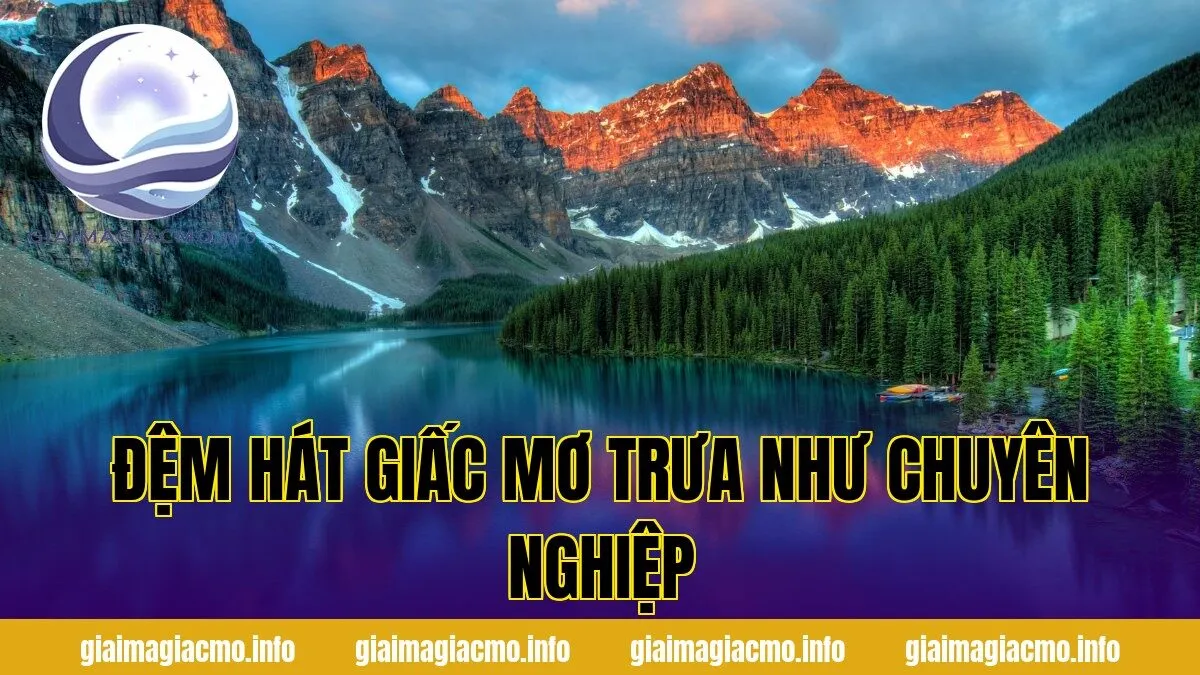đệm hát giấc mơ trưa như chuyên nghiệp