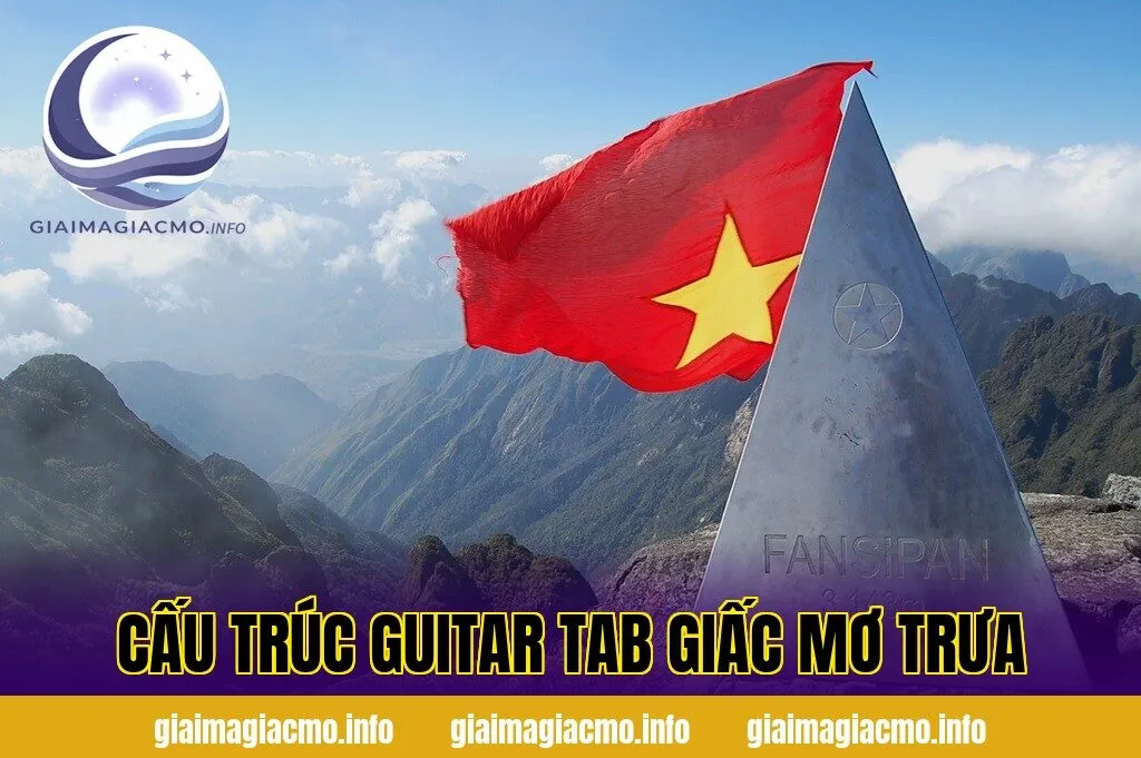 cấu trúc guitar tab giấc mơ trưa