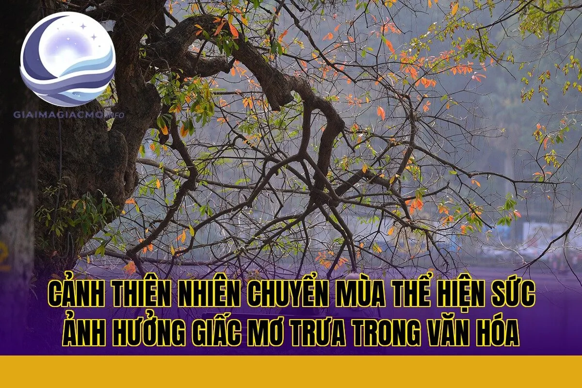 cảnh thiên nhiên chuyển mùa thể hiện sức ảnh hưởng giấc mơ trưa trong văn hóa