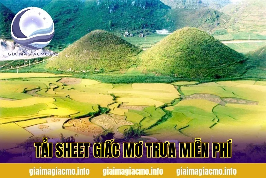 tải sheet giấc mơ trưa miễn phí
