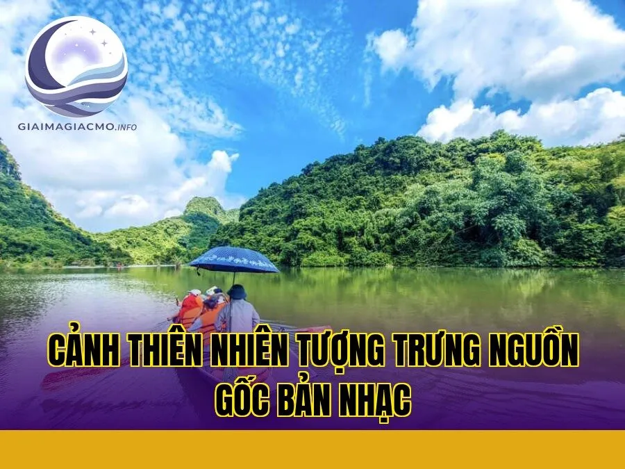 cảnh thiên nhiên tượng trưng nguồn gốc bản nhạc