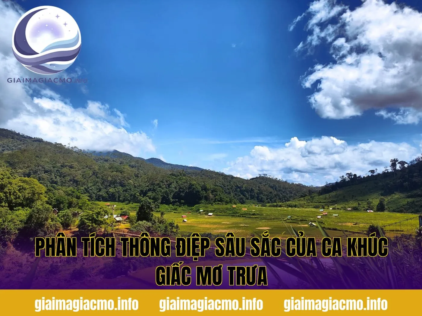 phân tích thông điệp sâu sắc của ca khúc giấc mơ trưa