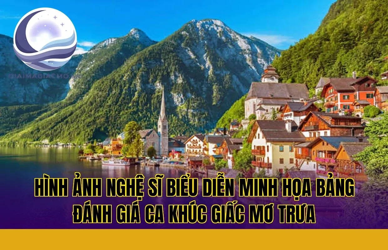hình ảnh nghệ sĩ biểu diễn minh họa bảng đánh giá ca khúc giấc mơ trưa