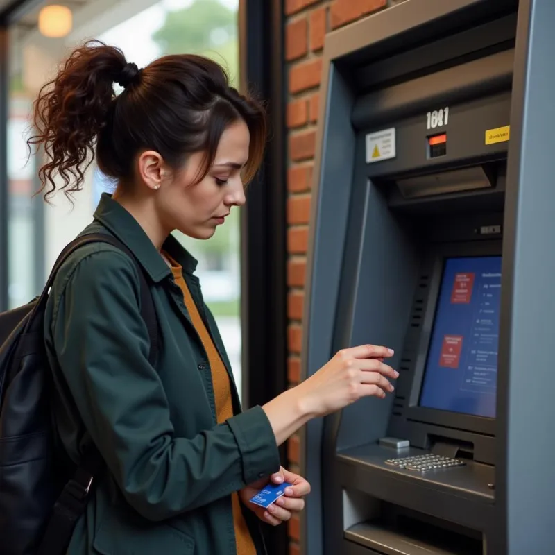 Mơ rút tiền ở ATM bị nuốt thẻ